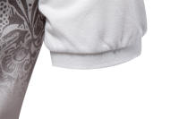 Camiseta POLO con estampado degradado de gama alta y rentable para hombre, camiseta con solapa, talla europea, 2024 - details 14