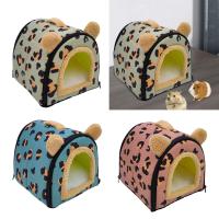 Casa De Mascotas Plegable Confortable Para Todas Las Estaciones Cama Para Gatos Y Perros Con Almohadilla Desmontable Y Lavable Tamaño Grande Para Mascotas Pequeñas Y Medianas - details 3