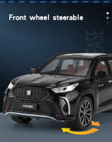 Toyota Crown Kluger Off-Road SUV Modelo De Coche De Colección Diecast 1:24 Con Sonido Y Luz Vehículo Miniatura Juguete Para Niños - details 9