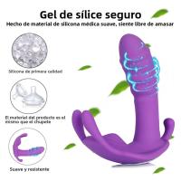 Vibrador De Conejo Remoto Pantalones Usables Estimulador De Clit Masturbación Para Mujeres Juguete Sexual Con Vibración G-Spot Silicone USB - details 6
