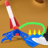 Juguete De Lanzamiento De Cohetes Para Niños Con Bomba De Aire Al Aire Libre Juego De Deportes Para Niños Regalos - details 4