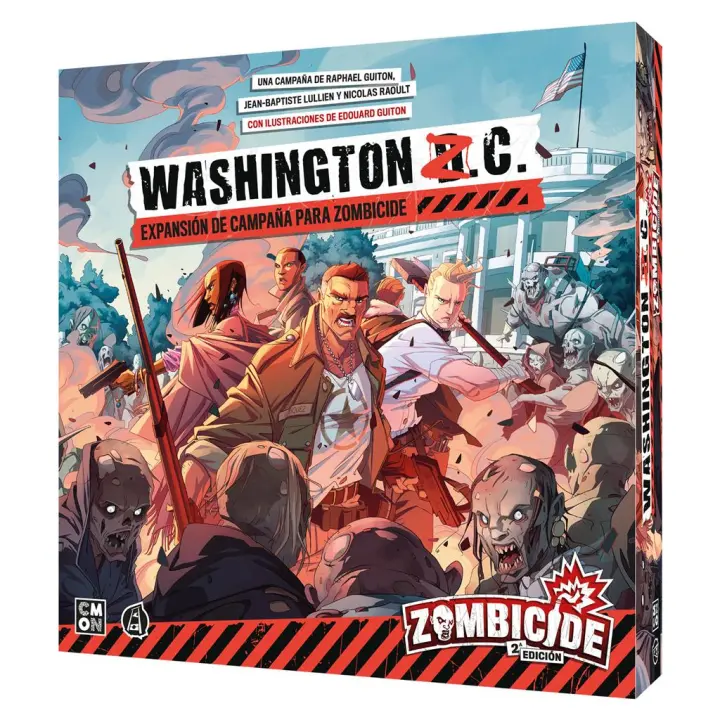 Zombicide 2E: Washington Z.C. Juego de Mesa CMONami - 1