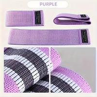 Banda De Resistencia Para Las Caderas Elasticas De Latex De Alta Calidad Tejida Tensamente Para Ejercicios En Casa Disponibles En Tres Colores - details 7