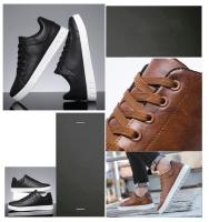 Zapatos Casuales De Cuero Para Hombre Diseño Moda Mocasines Marrones Comodidad Al Aire Libre Plano Antideslizante Zapatos De Patinaje Para Hombre - details 4
