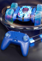 Coche De Acrobacia RC 2.4G Con Control Remoto Doble Cara Rotación 360° Carro De off Road Regalo Para Niños Y Adultos Hombres - details 6
