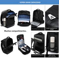 ZP Bolsos de CABIN de Aviación General para helbres y Mujeres, Viajes de Negocios, Viajes cortos, Viajes al Aire Libre, mochilas impermeables de Ocio - details 4