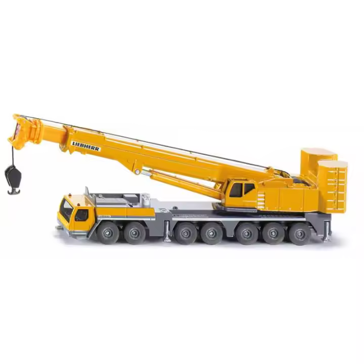 Siku - Modelo 1:87 Grúa Móvil Liebherr Extensible Metal y Goma - 1