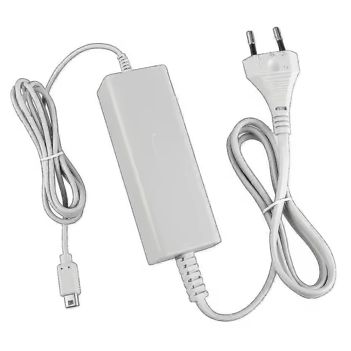 Cargador para mando de Wii U, adaptador de corriente CA para mando de Nintendo Wii U - 1