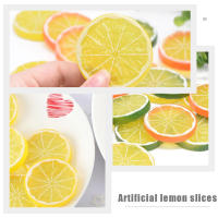 13 Pcs Tiras De Limón Simulación Para Fotografía De Cocina Y Decoración De Mesa Artificiales Frutas COTON Tamaño 1 - details 1