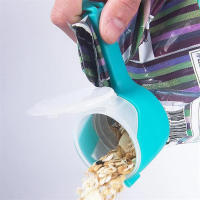 Tapa Selladora De Bolsas De Alimentos Clips De Plástico Con Tornillos Para Conservar Snacks Y Caramelo Organizador De Cocina Ecológico Y Desechable - details 4