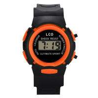 Reloj Deportivo Para Niños Con Correa De Silicona Y Pantalla LED Reloj Digital Para Niñas Y Niños Estudiantes Resistentes Al Agua - details 1