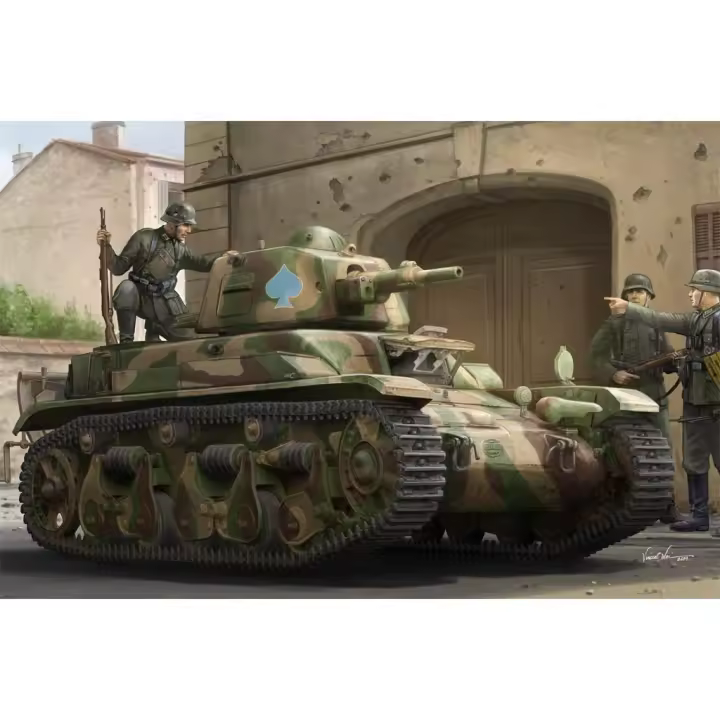 HOBBY BOSS 83893 FRANCÉS R39 LUZ INFANTERÍA TANQUE 1/35 KIT DE - 1