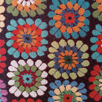 Lafabricadelastelas- Gobelino Jacquard dibujo vintage, tela por metros .Tapicería, resistente, opaco, alta calidad y durabilidad, cortinas, cojines, colchas, bolsos. Cuadros - details 2