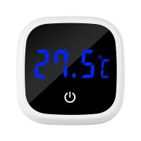 Termómetro Para Acuario De Precisión Alta Pantalla Digital LED Medidor De Temperatura Para Tanque De Peces Dual Display Blanco - details 8