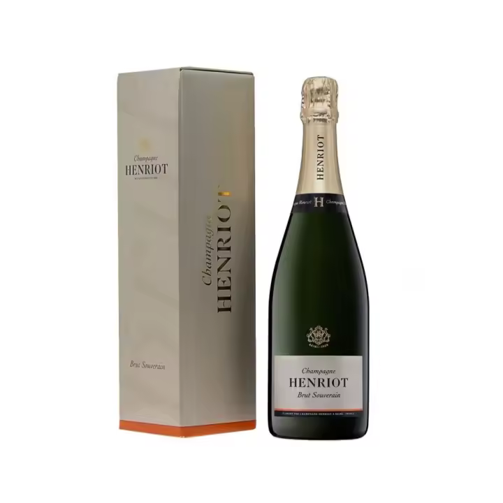 Champagne Henriot Brut Souverain Estuchado - 1