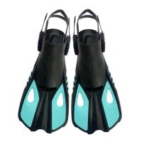 Aletas de snorkel ajustables, equipo de natación para adultos, portátiles, cómodas y antideslizantes. - details 4