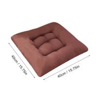 Cojín Redondo Para Silla Con Almohadilla Gruesa Y Correa Para Comedor Patio Oficina Interior Exterior Jardín Sofá Cojín De Butt Con Strap - details 5