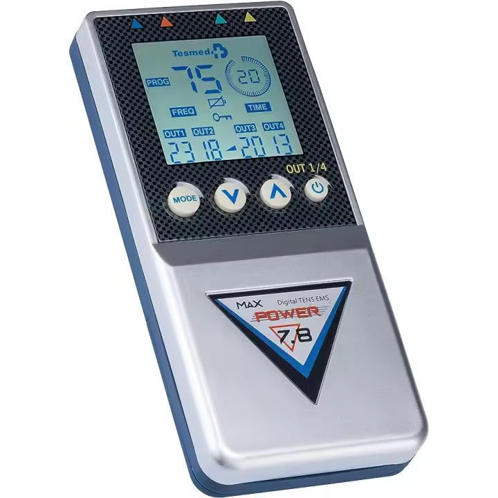 TESMED MAX 7,8 Power electroestimulador Muscular - 4 Canales, 125 - 1