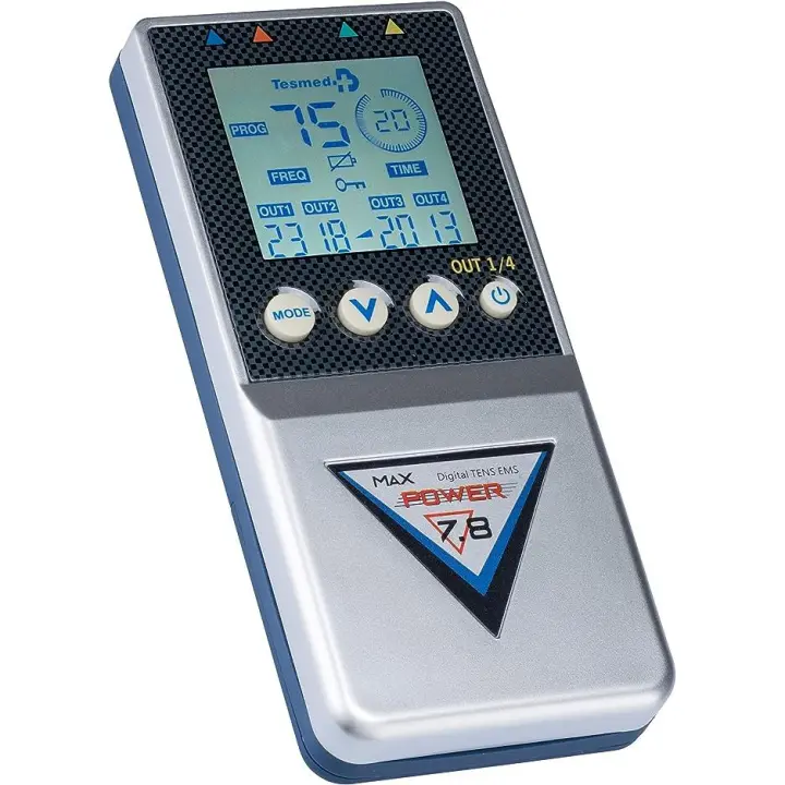 TESMED MAX 7,8 Power electroestimulador Muscular - 4 Canales, 125 - 1