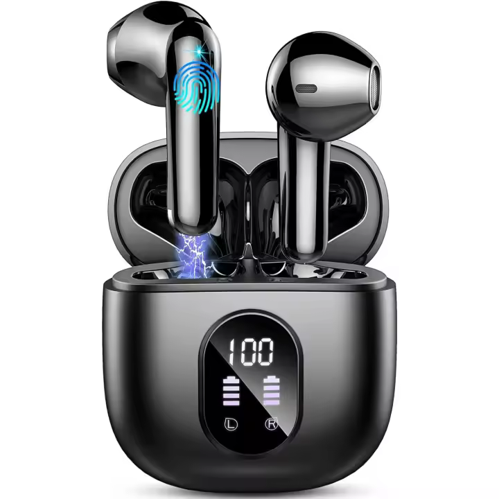 Auriculares Bluetooth 5,3 Con Reducción de Ruido y Micrófono Dual - 1