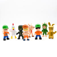 Figura De Acción Stumble Guys Kawaii Anime PVC Modelo Juego Estatua Set Multijugador Colección Regalo De Cumpleaños Para Niños - details 2