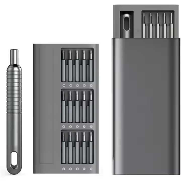 Juego de destornilladores de precisión, destornillador de gafas 31 en 1 / 51 en 1, kit de destornilladores pequeños, juego de destornilladores magnéticos para fijar relojes, cámaras, gafas, laptop. Fácil de llevar, envío desde España - 1