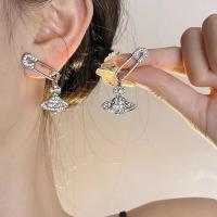 Vivienne Westwood Pendientes Lucrecia, Viene con embalaje original, ajustado para regalar, el mejor regalo para familiares, - details 0