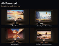 Proyector Wanbo Mozart 1 Pro con Wifi y Bluetooth, proyector de película Android TV 11, proyector inteligente nativo de 900 lúmenes ANSI 1080P, enfoque automático, evitación de objetos y adaptación de - details 9
