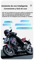 Auriculares De Motocicleta X3 Bluetooth 6.0 Con Luces Tri-Colorables Y IPX6 Impermeables Soporta Conectar 2 Teléfonos Al Mismo Tiempo - details 9