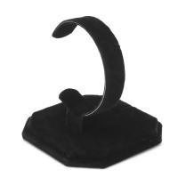 Soporte De Reloj En Forma De C Veludo Para Joyería Y Pulseras Exhibidor De Relojes De Mesa De PVC Material No Tóxico - details 2