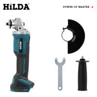 HILDA 21V Grindadora De Ángulo Sin Escobillas Máquina De Pulido Recargable Para Batería Makita Herramientas Eléctricas - details 7