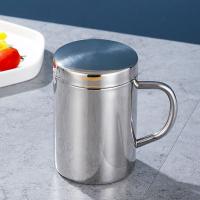 Taza De Café De Acero Inoxidable 200/300/400ML Taza Termo Doble Capa Antigolpes Portátil Para Bebidas Como Cerveza Té Jugo - details 10