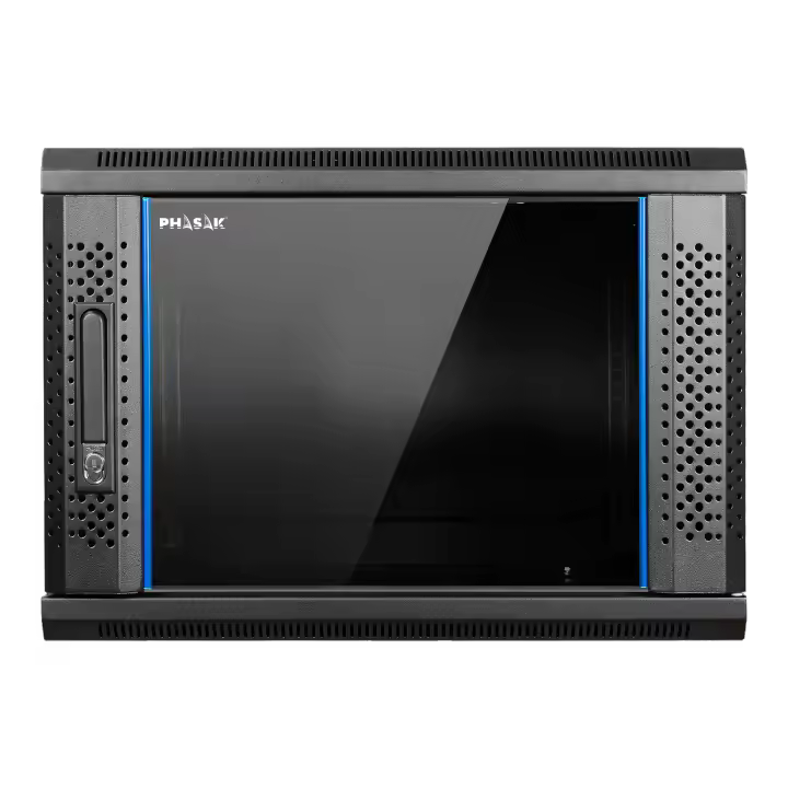 Rack mural 19" Phasak Pro 9U 600x600 Montado - PHO 3109 - 1