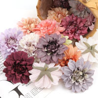 1/3/5Pcs Flores Artificiales De Seda Rosa Gran Tamaño Para Decoración De Hogar Bodas Accesorios De Coronas De Novia - details 3