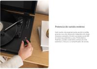 CREATE - RECORD PLAYER RETRO - Tocadiscos Retro con Bluetooth, USB, SD, MicroSD y Mp3 - details 2