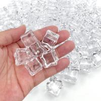 Cubos De Hielo Falsos Reutilizables De Acrílico Translúcidos Para Fotografía Accesorios De Decoración Tamaños Disponibles 1.7/2/2.5/3 Cm Pack De 25 - details 0