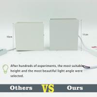 Lámpara de pared Modern LED, lámpara de pared interior de Aluminio de 10 W, color Blanco cálido, pasillo, oficina, Cobrador
Blanco - details 2