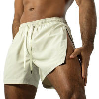 Shorts Deportivos De Verano Para Hombres Quick Dry Running Gym Playa Entrenamiento Fitness Con Cierre De Cordon Y Bolsillo Lateral - details 1
