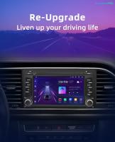 Junsun Android 13 inalámbrico CarPlay Android Auto Radio para Seat Leon MK3 5F 2012 2013 2014 2015 2016 2017 2018 Citroen C-Crosser coche Multimedia navegación GPS autorradio - details 1
