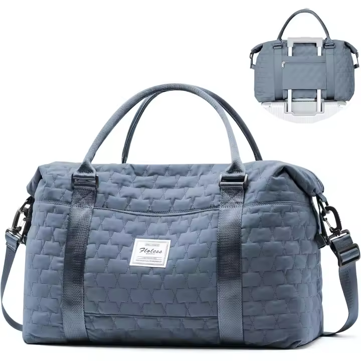 Bolsas de Lona de fin de Semana para Mujeres y Helbres, bolsas de viaje para Avión, Lindas - 1