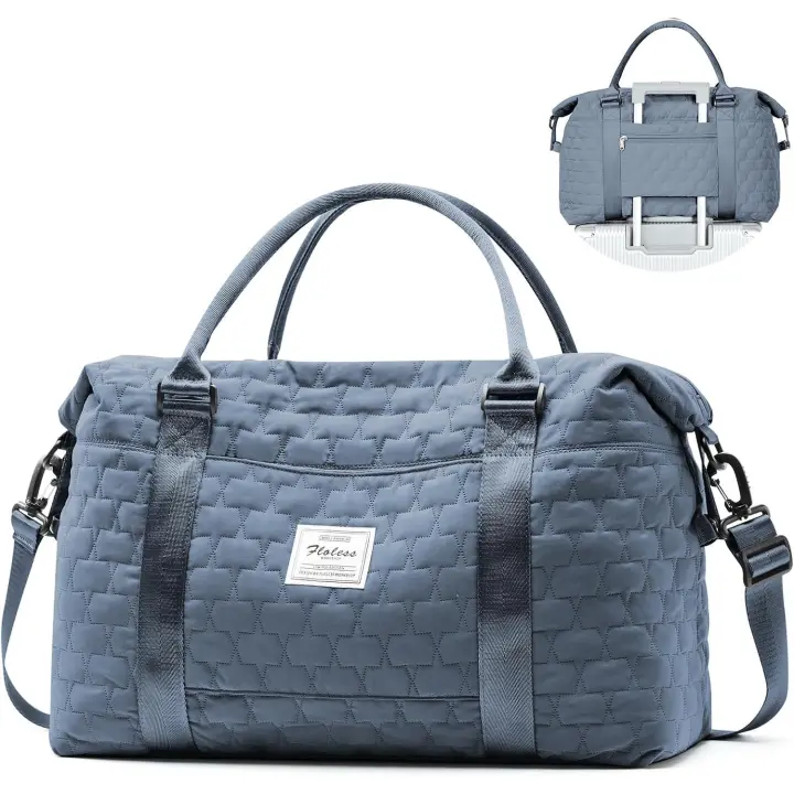 Bolsas de Lona de fin de Semana para Mujeres y Helbres, bolsas de viaje para Avión, Lindas - 1