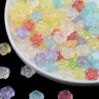100pcs Bolas De Acrílico Transparentes En Forma De Rosa Y Mariposa Con Color AB Para La Creación De Joyería Accesorios DIY - details 7