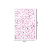1Pcs Decoración De Fiesta De Música Con Diamantes Adhesivos Para Niños Joyería Facial De Cristal Autoadhesiva Para Uñas Y Maquillaje De Ojos - details 0