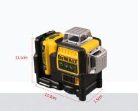 Nivel De Láser DEWALT DW089LG Auto Nivelado 12 Líneas 3 X 360 Grados Banda Verde Batería Li-Ion 12V Máximas Lasers - details 7
