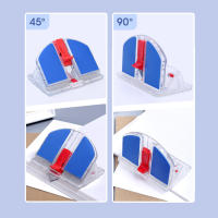Cortadora De Papel Aibecy Trimmer De Escritorio Soporte De Superficie Inclinada a 45° O Plana a 90° Con Diseño De Bloqueo De Seguridad Para Manualidades Y Fotos - details 7