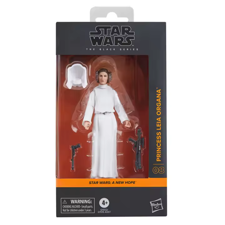 Figura Princess Leia Organa A New Hope Star Wars 15cmFigura  Coleccionable - Idea de Regalo- Mercancia Oficial - Juguetes para Niños y Adultos - Movies Fans - Muñeco para Coleccionistas y Exposición - 1