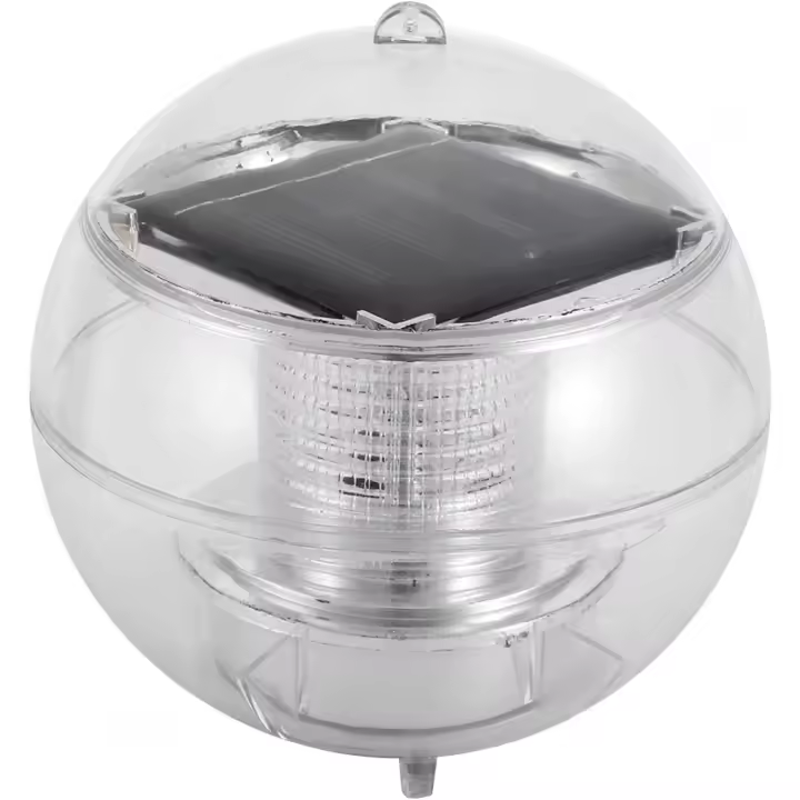 Lámpara Con; Bola flotante, Envnmental Pction PS Luz de decoración de interiores LED a; Luces de bola de fiesta recargables de colores de energía solar para piscina de estanque de jardín - 1