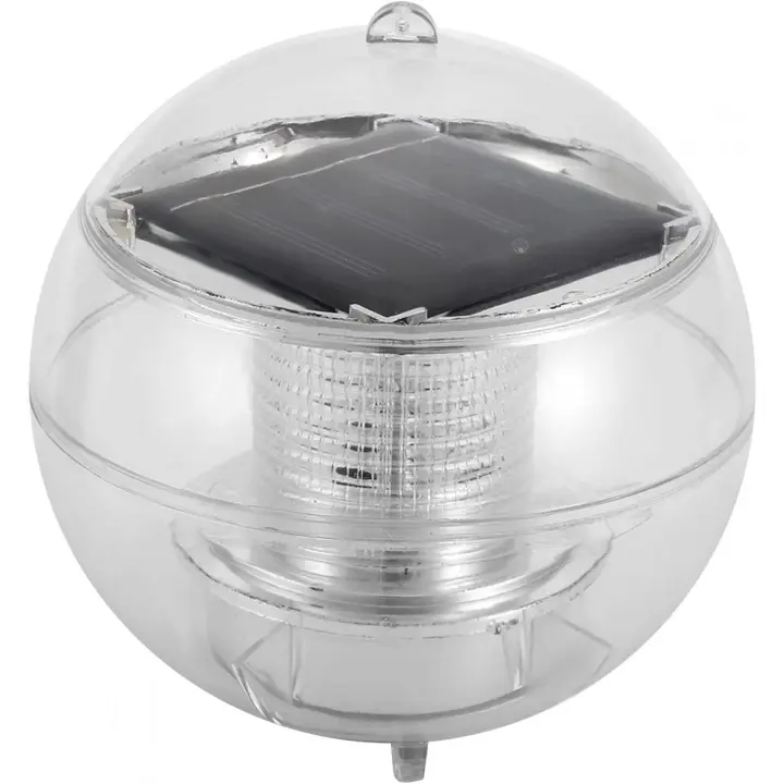 Lámpara Con; Bola flotante, Envnmental Pction PS Luz de decoración de interiores LED a; Luces de bola de fiesta recargables de colores de energía solar para piscina de estanque de jardín - 1