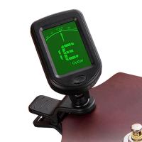 Afinador Digital Rotativo 360 Grados Clip-on Afinador Cromático Para Guitarra Ukulele Violín Bajo Accesorios De Música Con Pantalla LCD - details 9