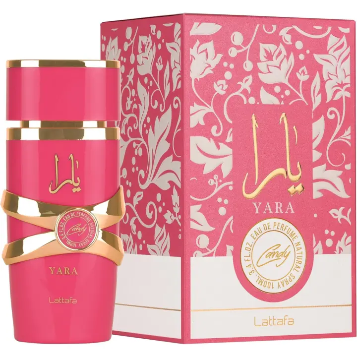 Yara Candy - Perfume Árabe Mujer | Fragancia Dulce, Frutal y Vainillada | 100ml - Elegante aroma árabe, dulce y embriagador con toques de frutas y vainilla - 1